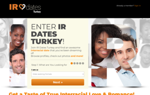 Turkish IR Dates Homepage Image